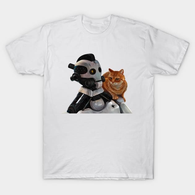 Love, death, robots. T-Shirt by Magical Forest